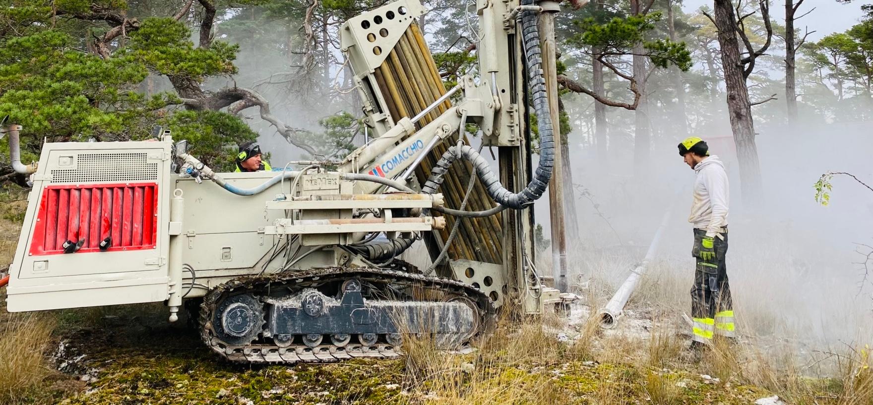 Limestone Drilling